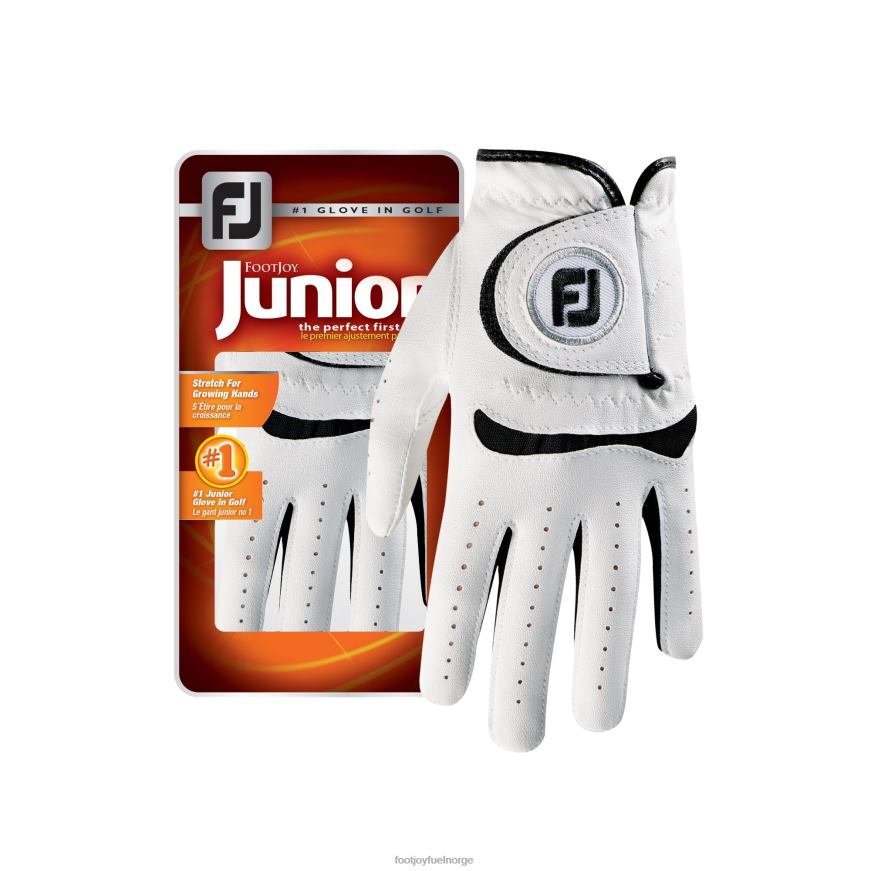 hvit-svart fj junior R6P2F1175 hvit svart Footjoy