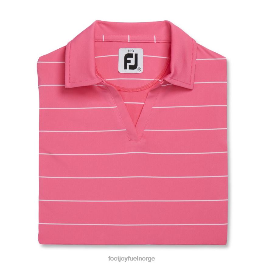 varm rosa ermeløs skjorte junior jente R6P2F2231 varm rosa Footjoy