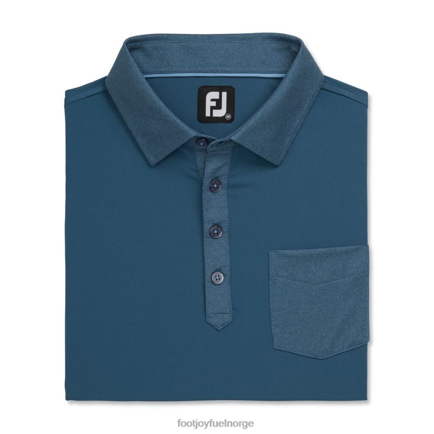 blekk tonal trim solid lomme lisle selv krage-forrige sesong stil R6P2F2870 blekk Footjoy