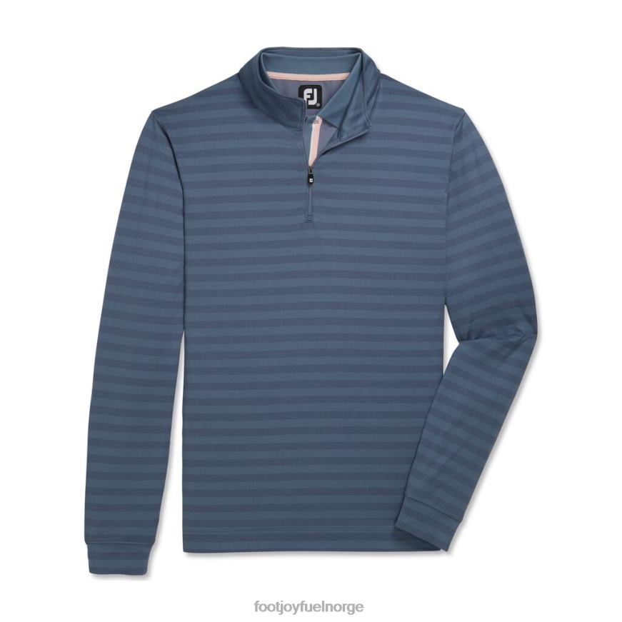 grafitt tonal stripe fersken jersey kvart zip-forrige sesong stil R6P2F2891 grafitt Footjoy