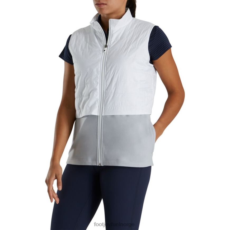 lagdelt isolert vest kvinner-forrige sesong stil hvit R6P2F3000 hvit Footjoy