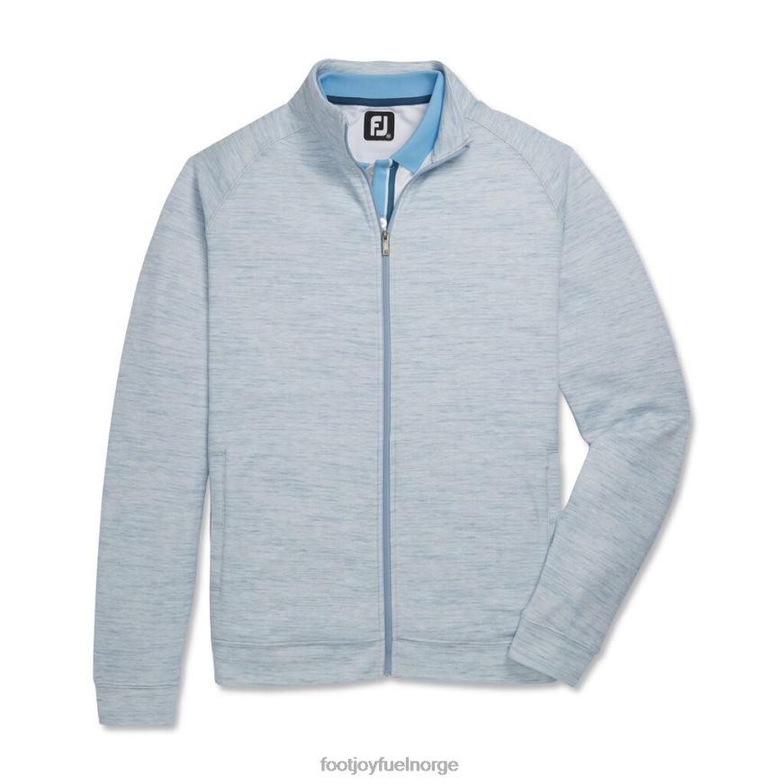 lyng jersey fleece full glidelås-tidligere sesong stil duegrå R6P2F2885 duegrå Footjoy