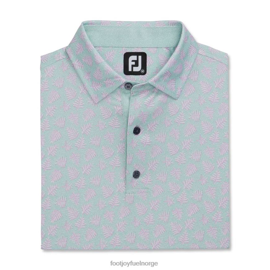 salvie-lavendel skygge palm print lisle selv krage-forrige sesong stil R6P2F2838 salvie-lavendel Footjoy