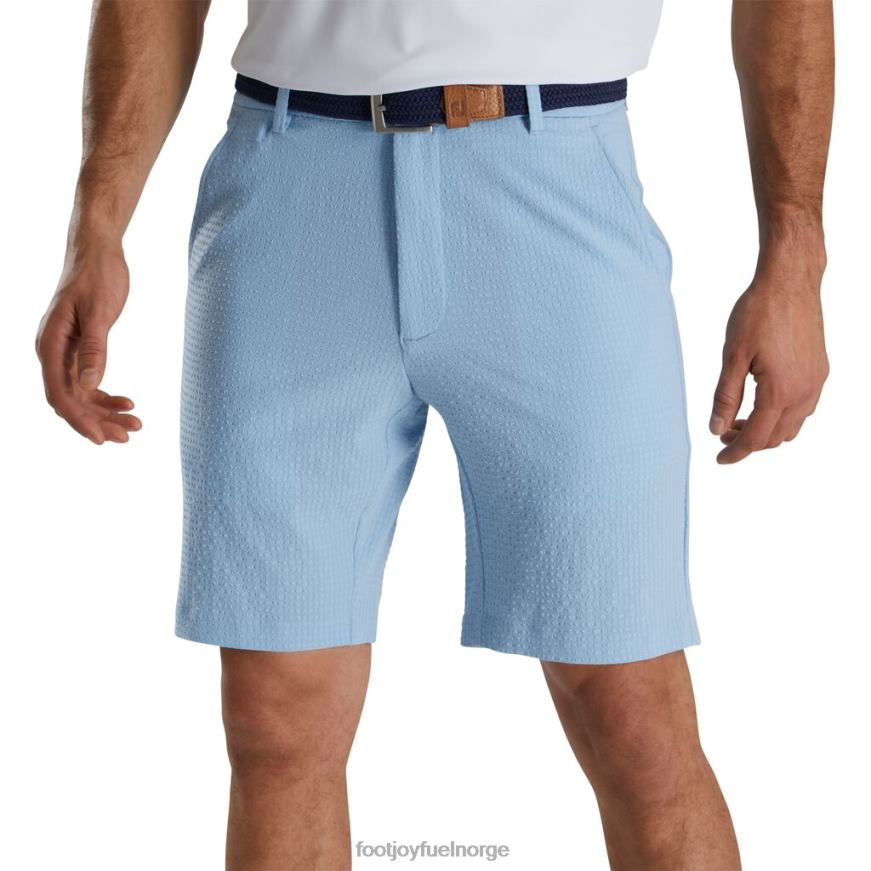 skumringsblå seersucker-shorts 10'' inseam-stil fra forrige sesong R6P2F2897 skumringsblå Footjoy