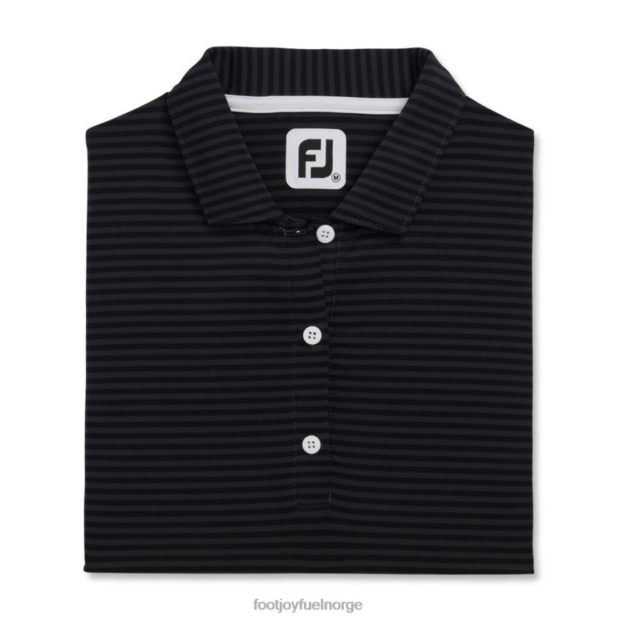 svart cap sleeve tonal stripe kvinner-forrige sesong stil R6P2F2991 svart Footjoy