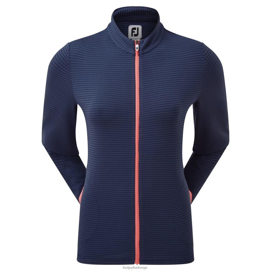 full glidelås lett tonal stripe mellomlag marine-lys korall R6P2F1450 marine-lyse koraller Footjoy