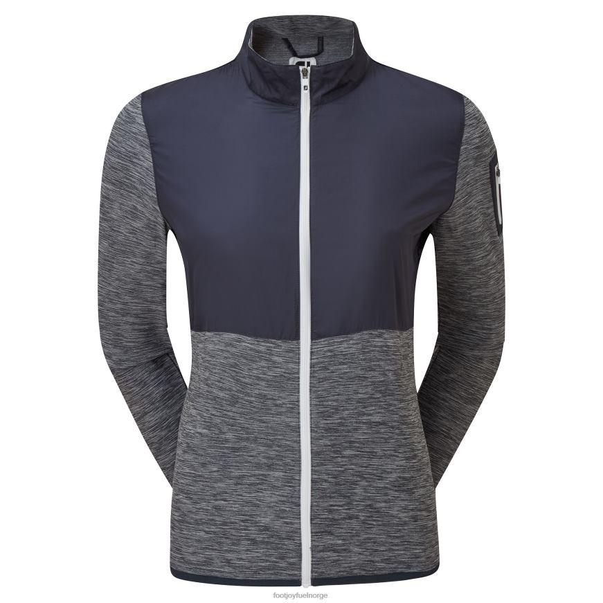 full-zip space dye midlayer marine R6P2F639 marinen Footjoy