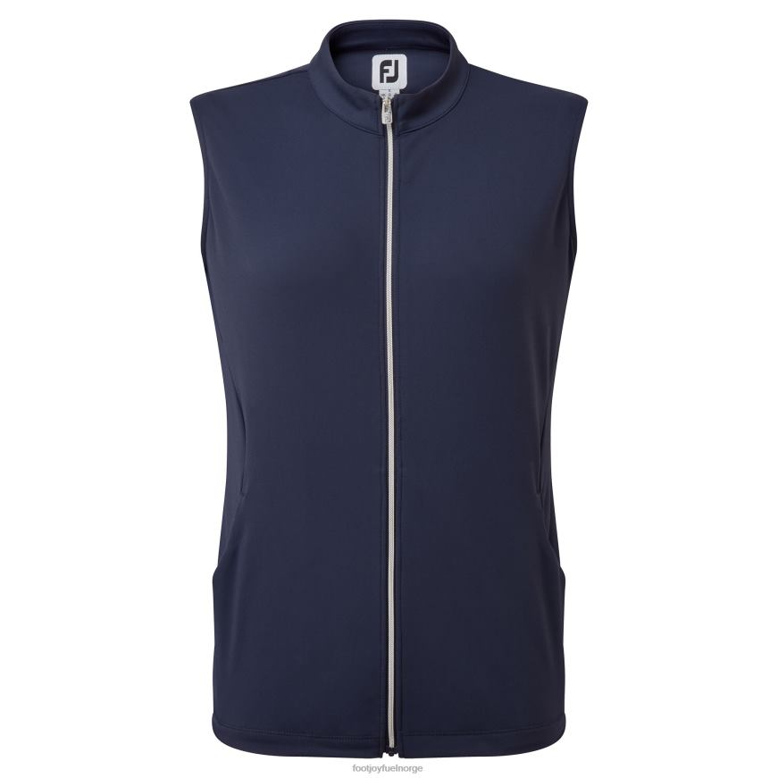 marineblå vest med full glidelås R6P2F1448 marinen Footjoy