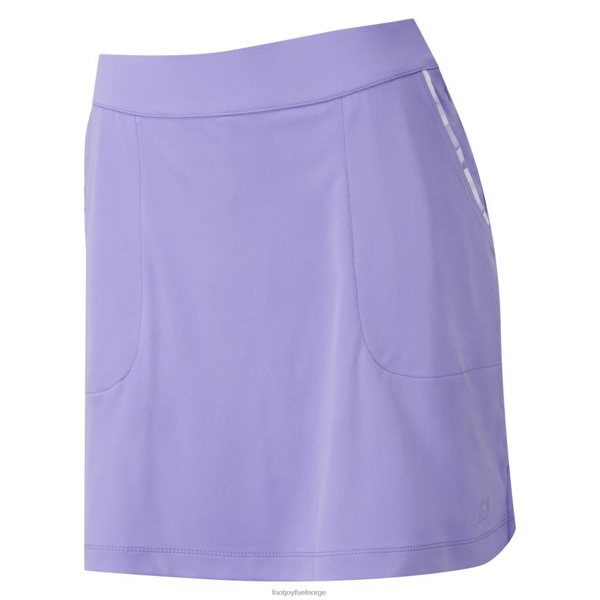 fiolett interlock skort med akvarellkant R6P2F1422 fiolett Footjoy