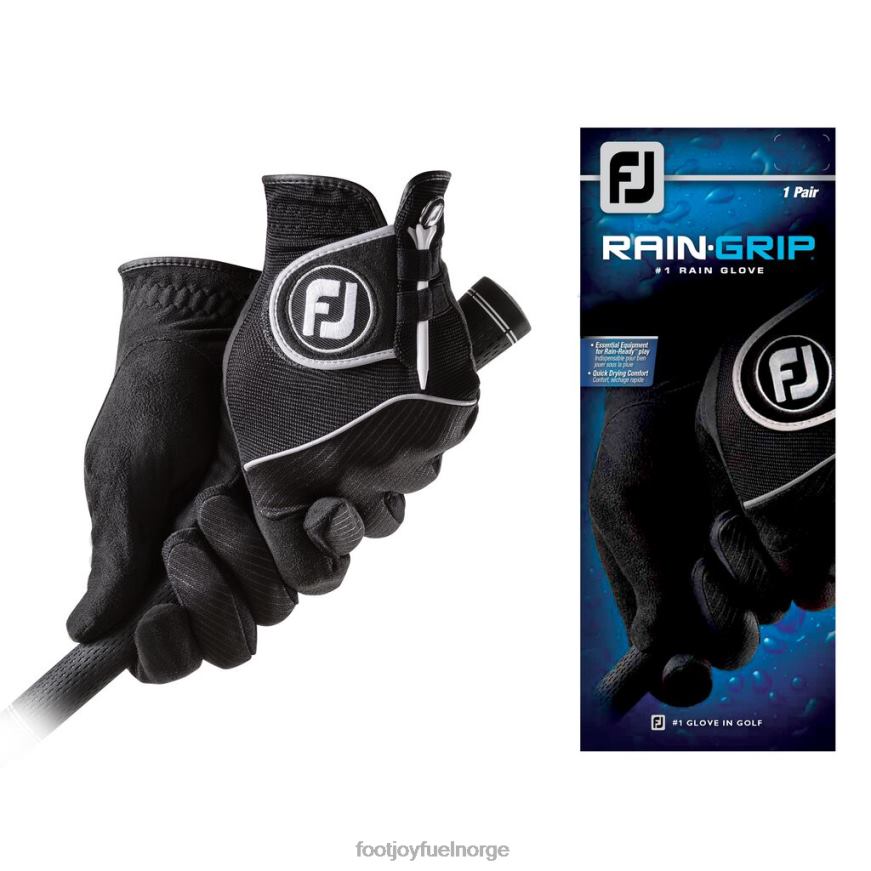 svart regngrep par kvinner R6P2F2973 svart Footjoy