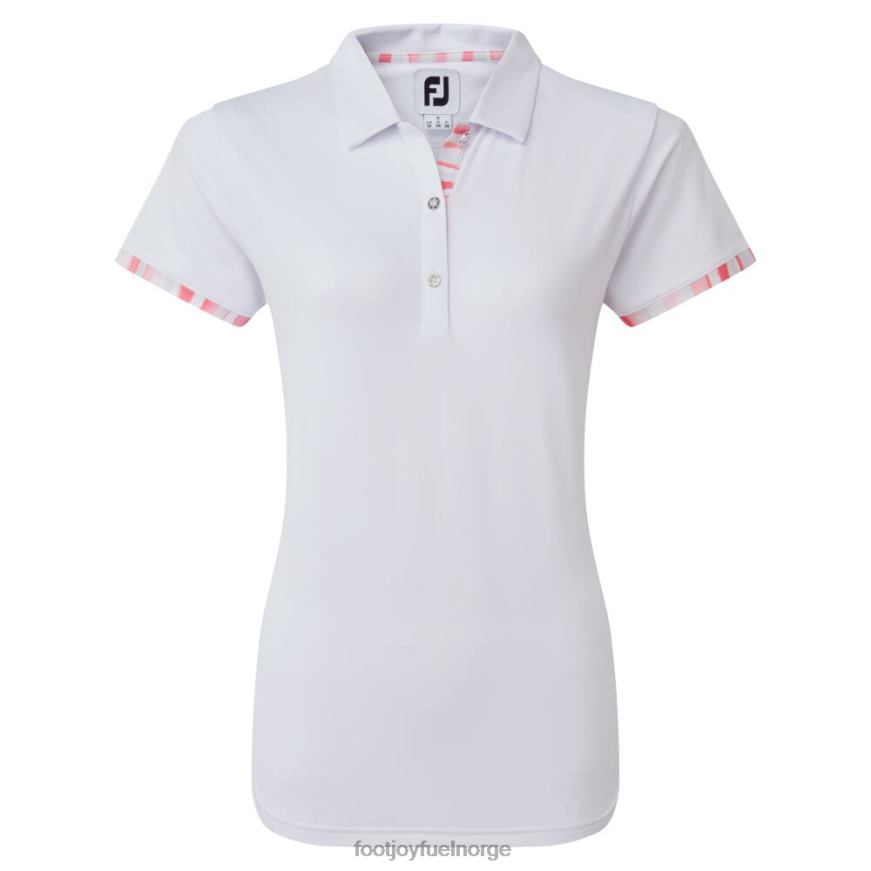 akvarell trim pique hvit R6P2F1371 hvit Footjoy