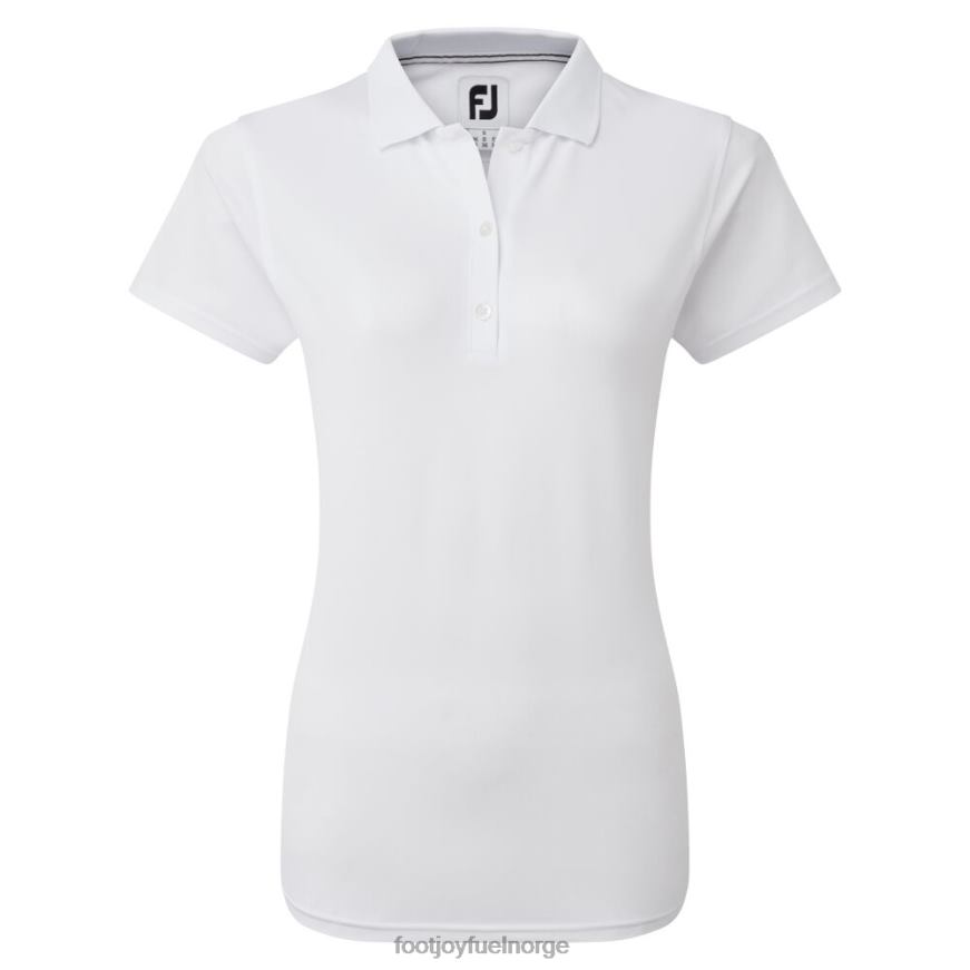 stretch pique solid hvit R6P2F1383 hvit Footjoy