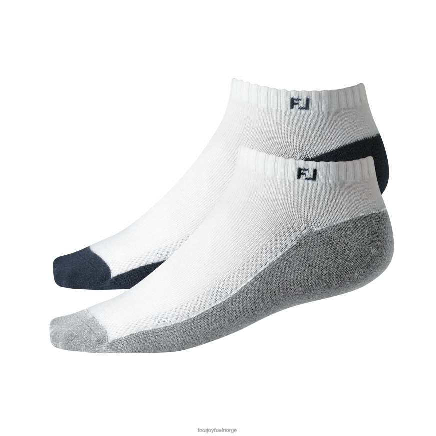 prodry lettvekts sportlet 2 par pakke hvit R6P2F1479 hvit Footjoy