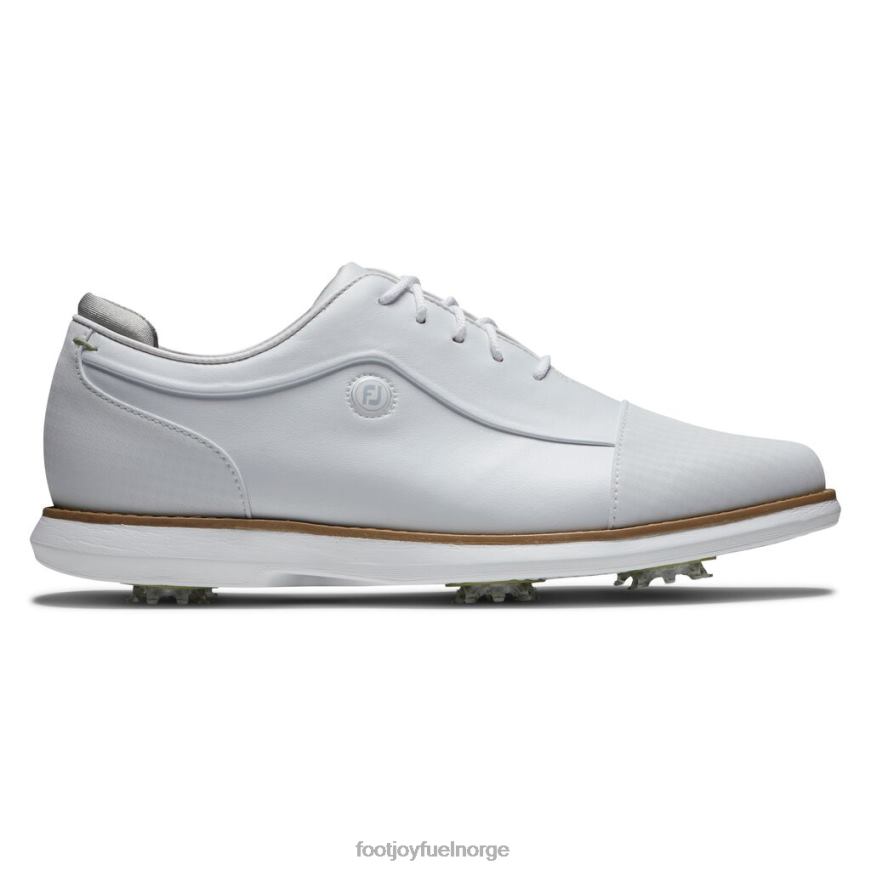 hvite tradisjoner cap toe kvinner R6P2F1942 hvit Footjoy