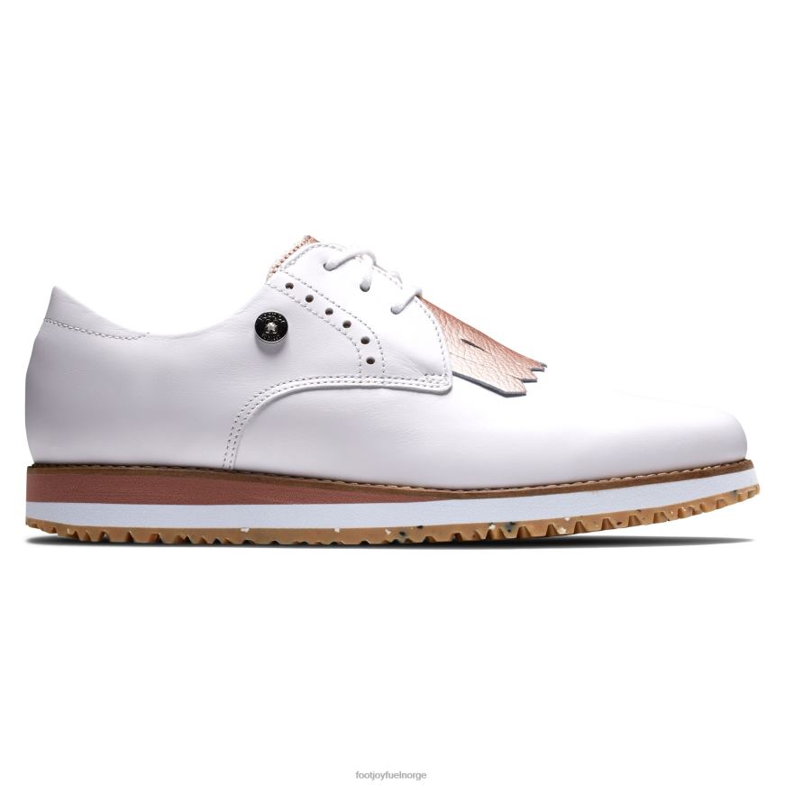 hvit-rosa gull sport retro kvinner R6P2F1364 hvit-rose gull Footjoy