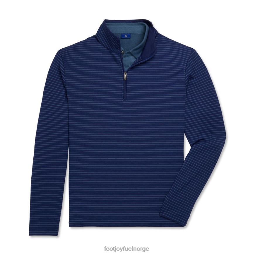 fransk frotté quarter-zip indigo-storm R6P2F2026 indigo-storm Footjoy