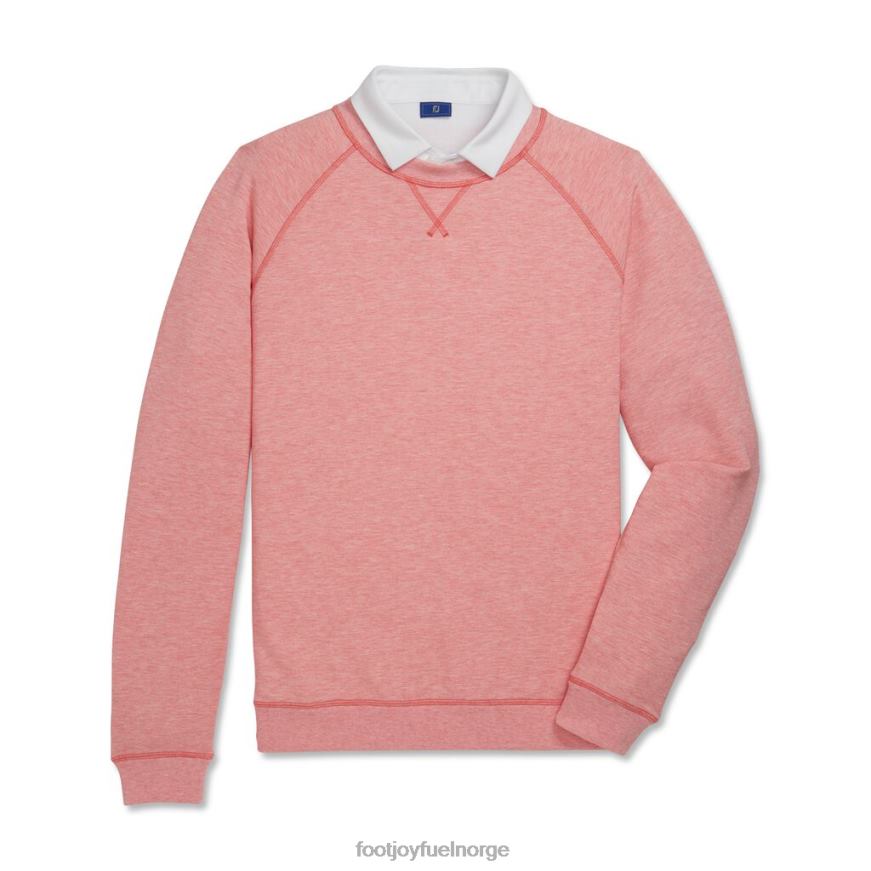 french terry crewneck koralllyng R6P2F2070 koralllyng Footjoy