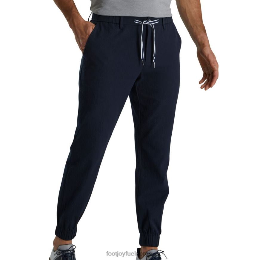 seersucker camp jogger marine R6P2F2717 marinen Footjoy