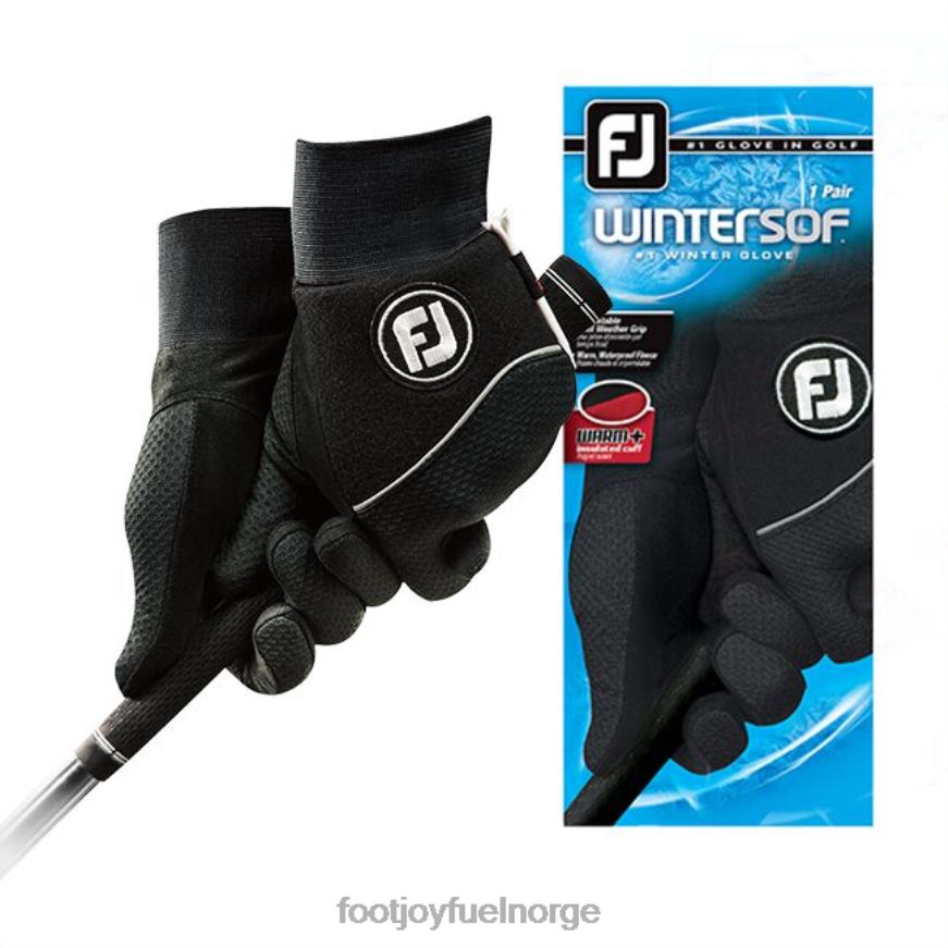 svarte vintre av par R6P2F1169 svart Footjoy