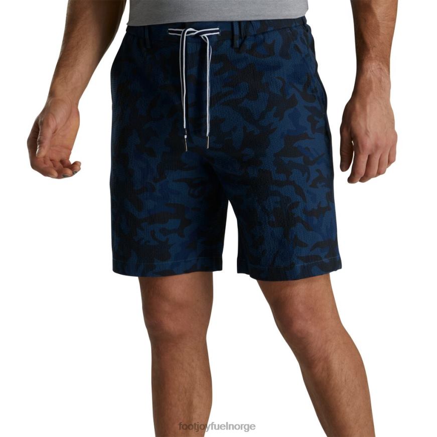 marine camo seersucker reisende shorts R6P2F1952 marine camo Footjoy