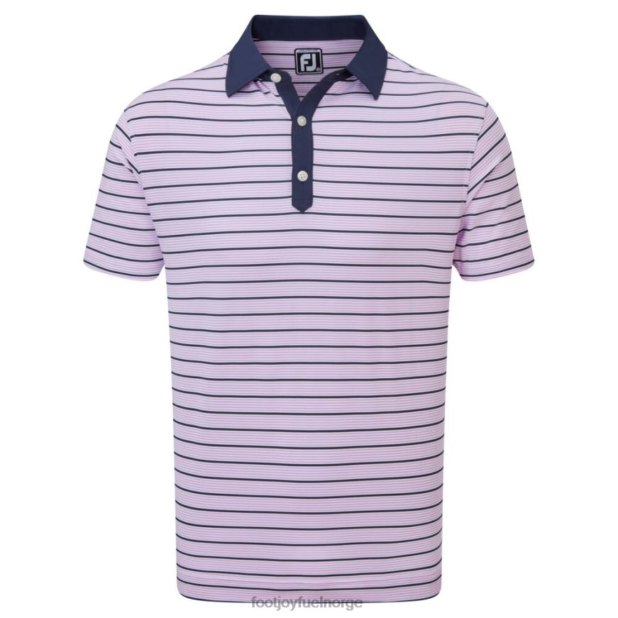 aksent stripe lisle lavendel-hvit-marine R6P2F130 lavendel-hvit-marine Footjoy