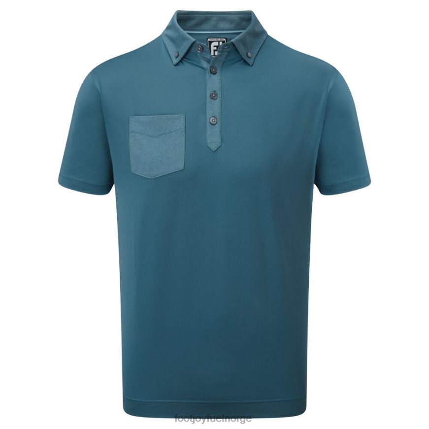 blekk tonal trim solid med lomme lisle R6P2F947 blekk Footjoy