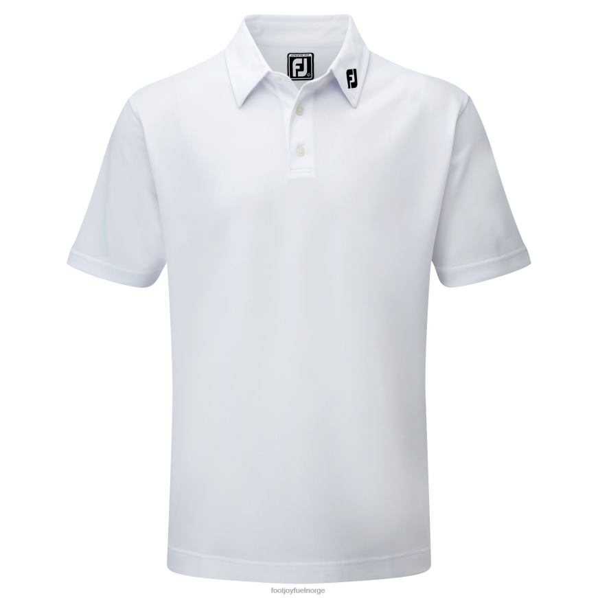 hvit stretch pique solid R6P2F80 hvit Footjoy