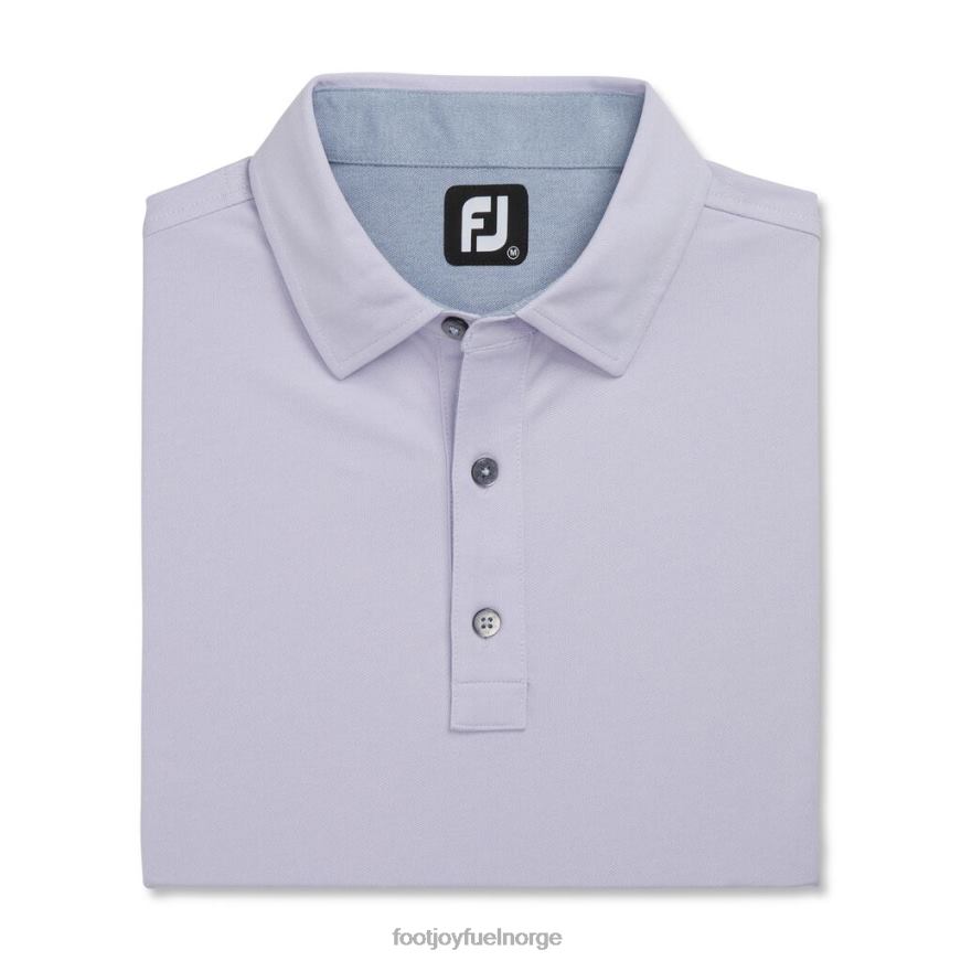 lyng stretch pique solid self krage støvete lilla lyng R6P2F1757 støvete lilla lyng Footjoy