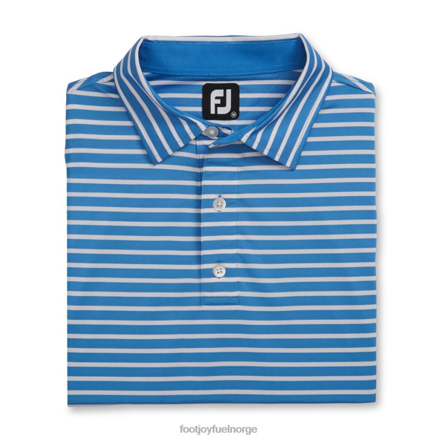 marine-hvit lisle 2-farget stripe selvkrage R6P2F1921 marin-hvit Footjoy