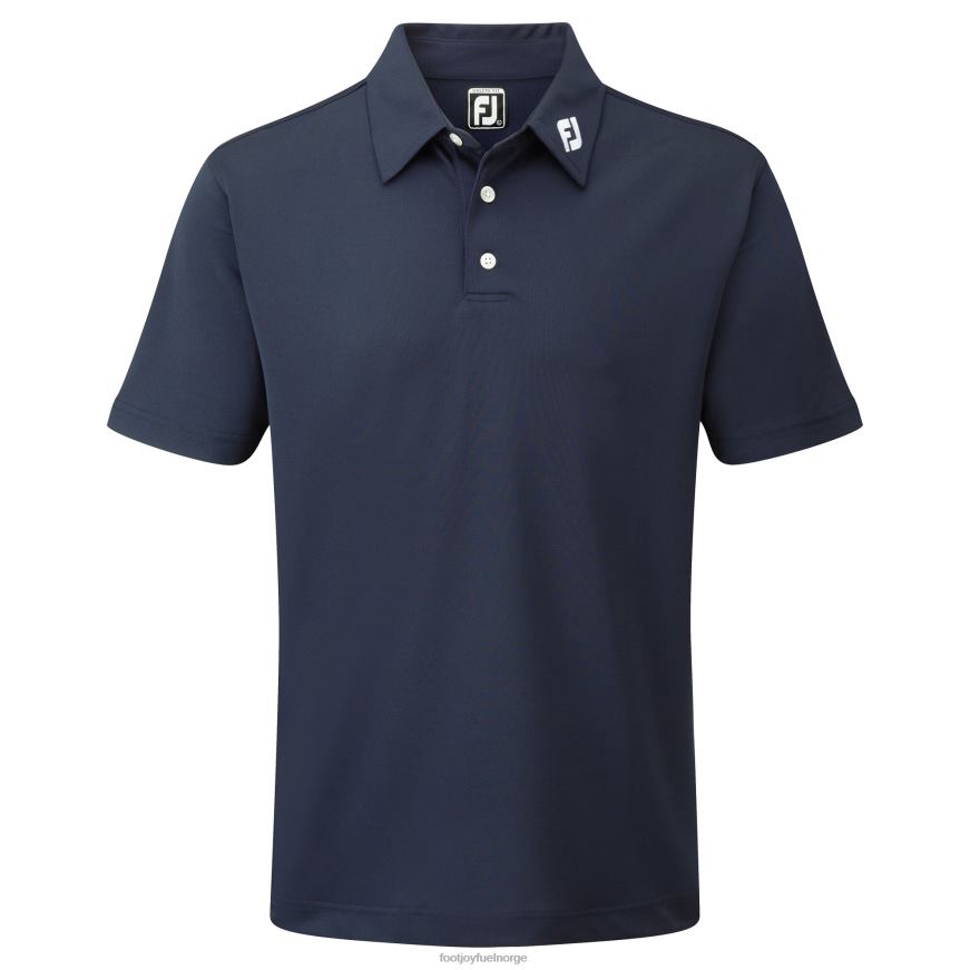 marineblå stretch pique solid R6P2F77 marinen Footjoy