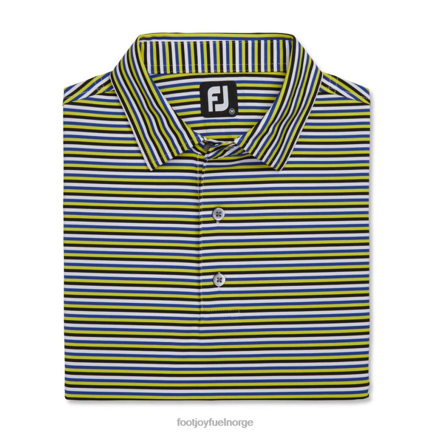 multi stripe lisle self krage hvit-havnøkkel lime-svart R6P2F1746 hvit-havnøkkel lime-svart Footjoy