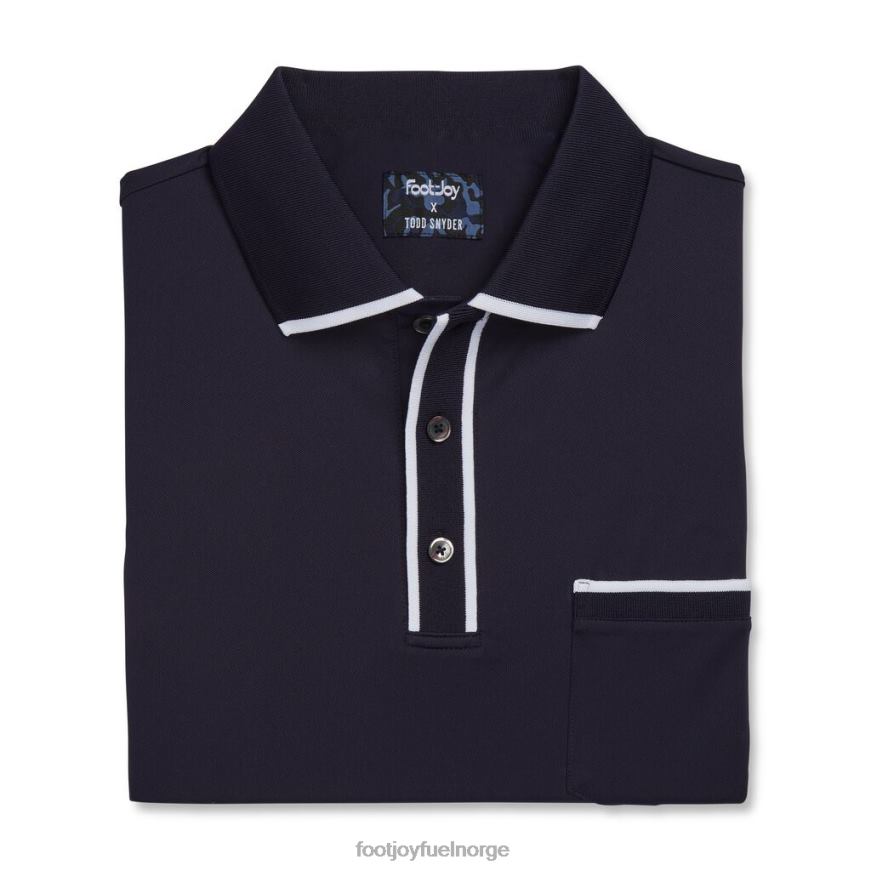 navy tippet piképolo R6P2F2689 marinen Footjoy