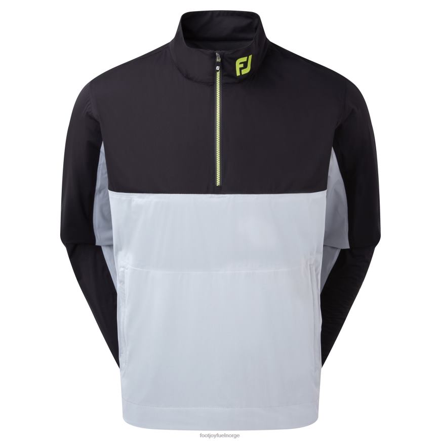 fj hydroknit 1-2 zip sort-grå-lime R6P2F303 svart-grå-lime Footjoy