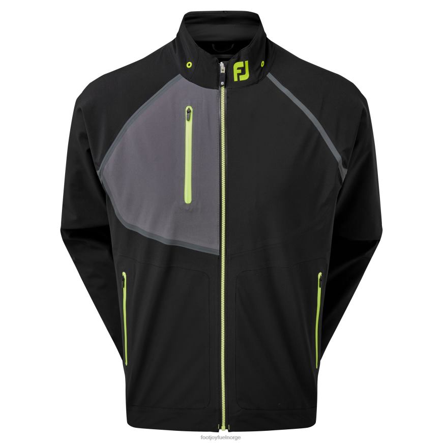 fj hydrotour jakke svart-kull-lime R6P2F292 svart-kull-lime Footjoy