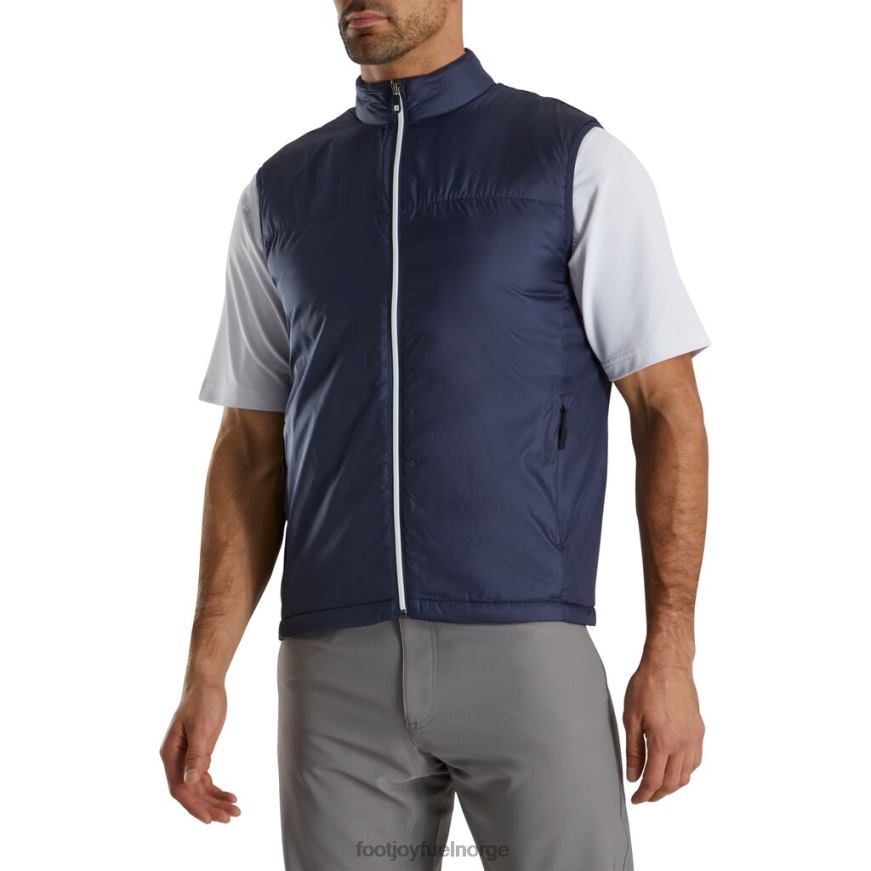 marine isolert vest med full glidelås R6P2F2169 marinen Footjoy