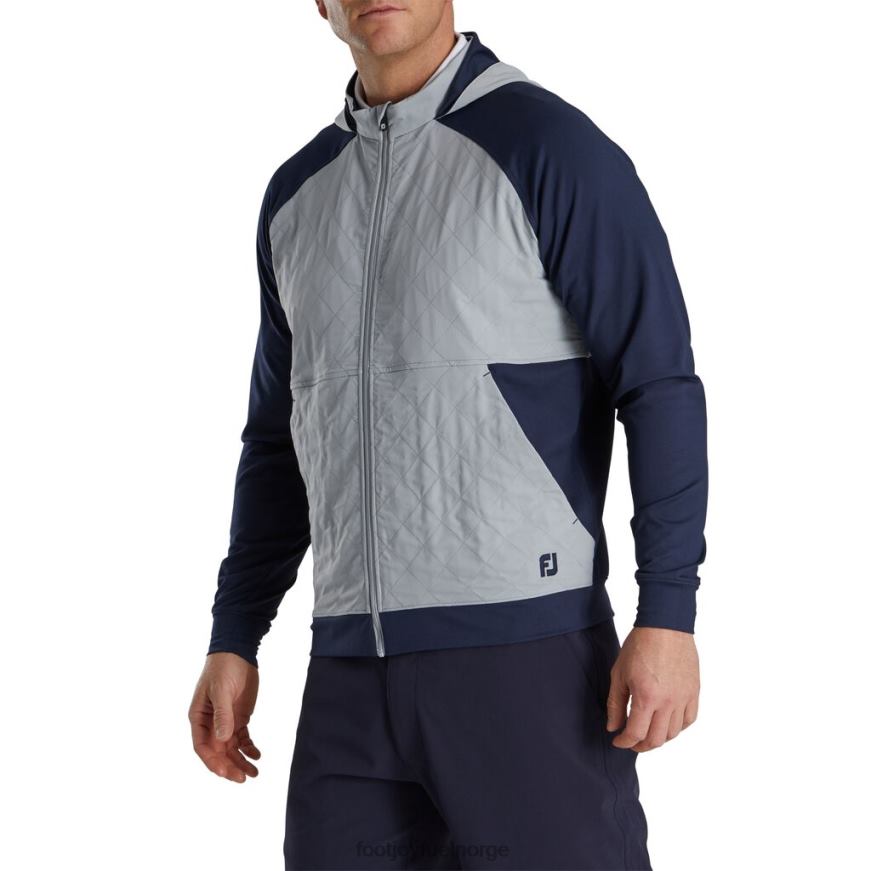 marinegrå hybrid hettegenser R6P2F2152 marinegrå Footjoy