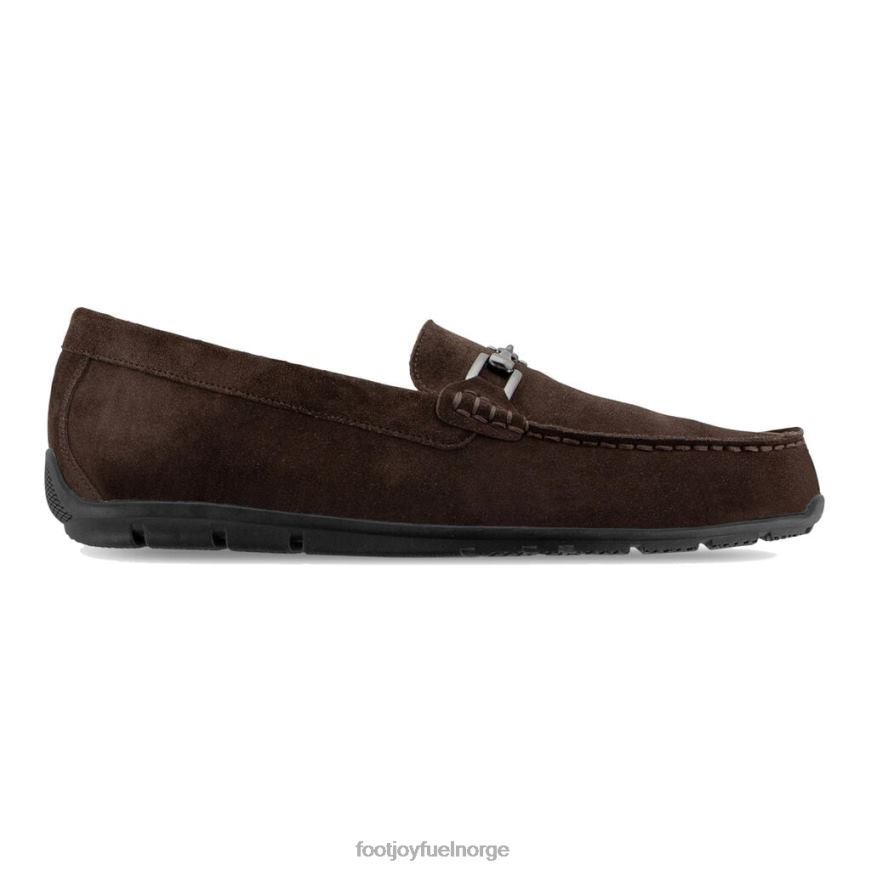 chocolate club casuals semsket loafer R6P2F1723 sjokolade Footjoy