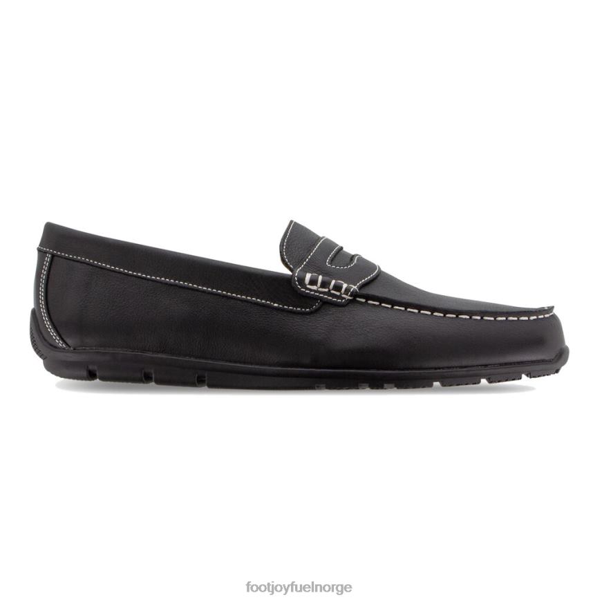 club casuals penny loafer svart R6P2F1720 svart Footjoy