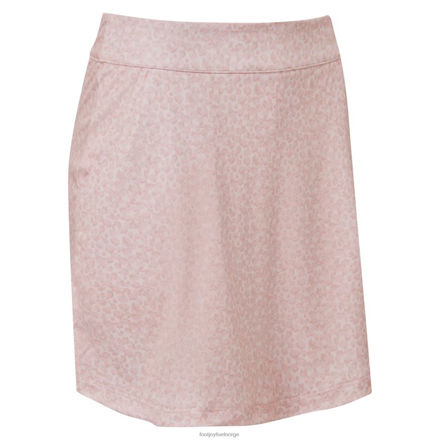 blush rosa skort med interlock-trykk for kvinner R6P2F1553 rødme rosa Footjoy