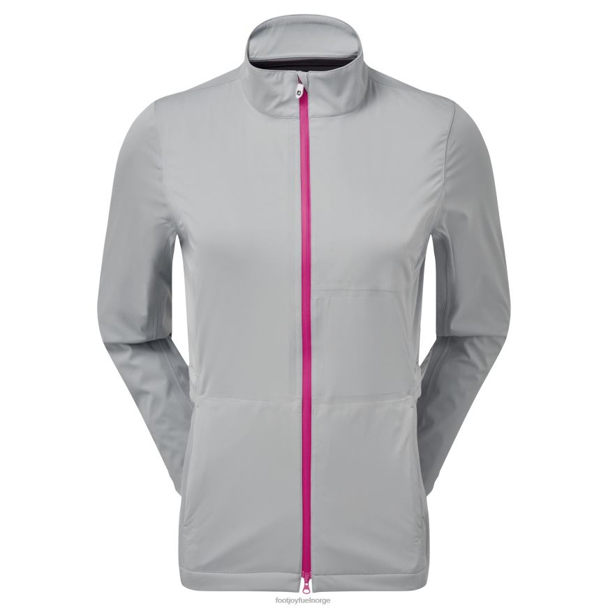 grå-rosa hydrostrikkejakke for kvinner R6P2F1535 grå-rosa Footjoy