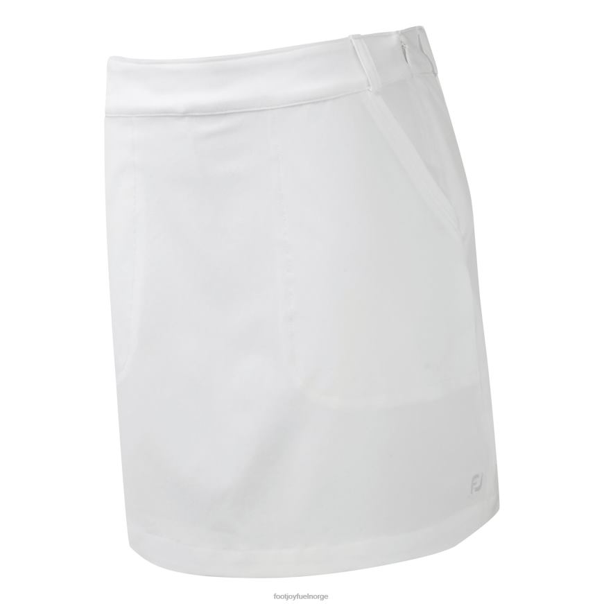 hvit golfleisure lett vevd skort kvinner R6P2F1601 hvit Footjoy