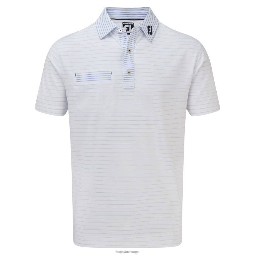 hvit lisle pinstripe blanding R6P2F476 hvit Footjoy