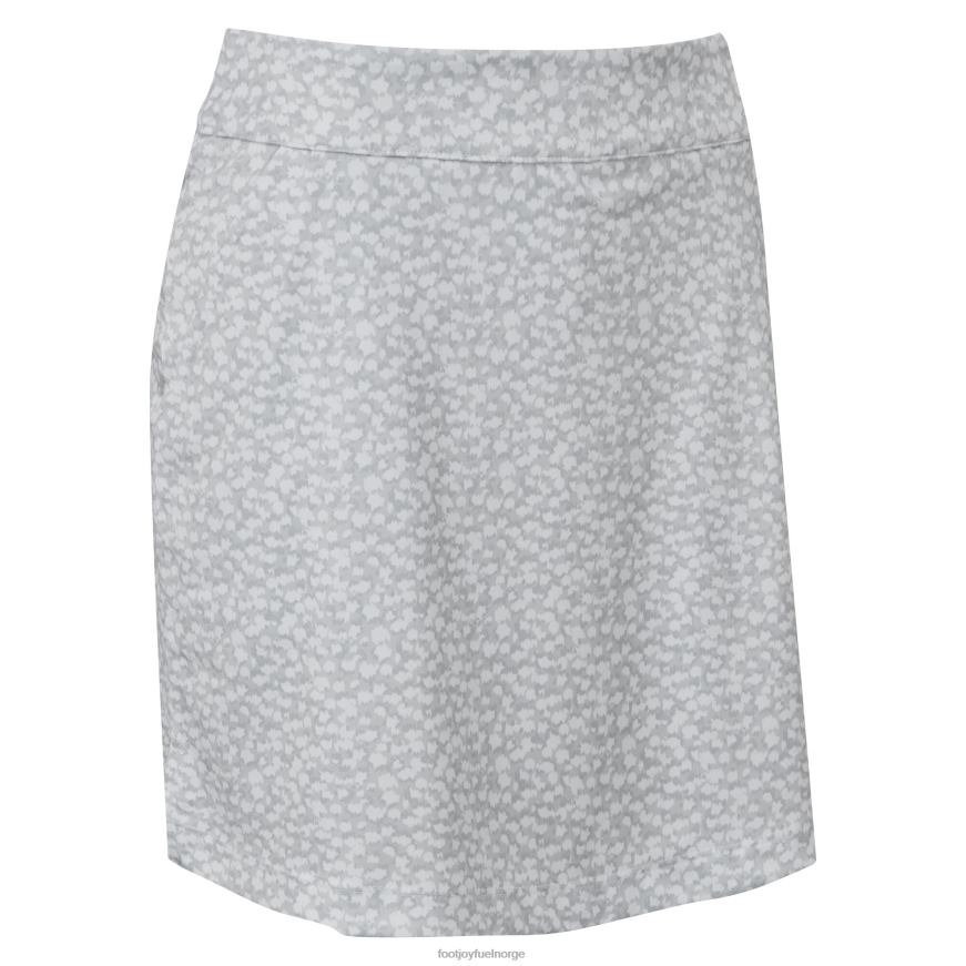 hvit skort med interlock-trykk for kvinner R6P2F1550 hvit Footjoy