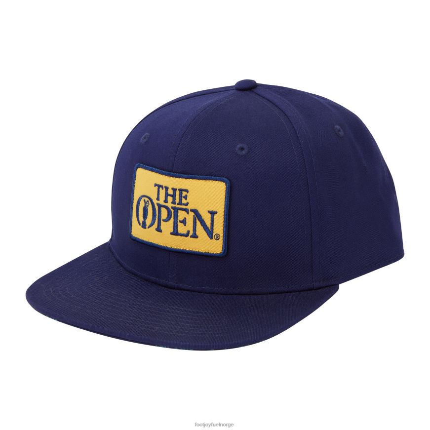 åpen blå åpen flat brem cap R6P2F1631 åpen blå Footjoy